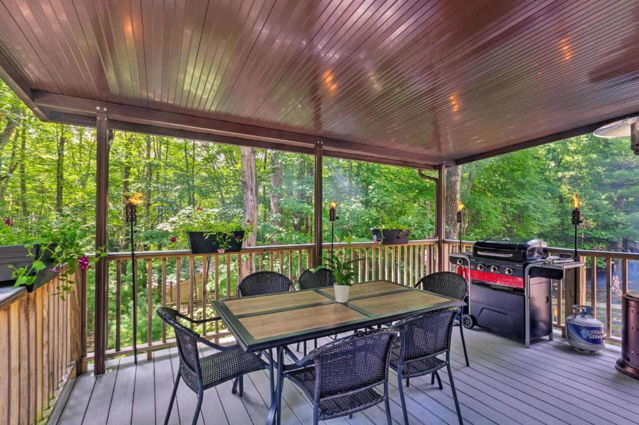 Beech Mountain Home With Covered Deck, Near Skiing! Exteriér fotografie